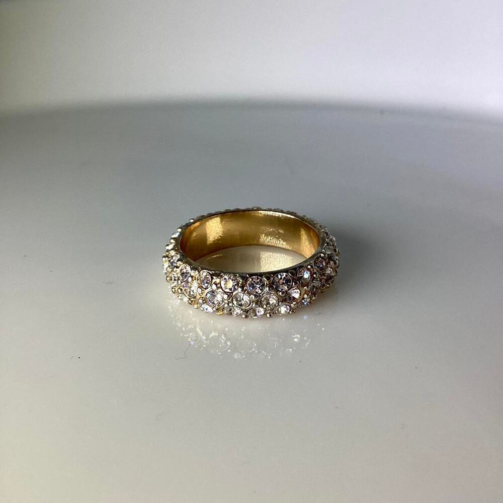 Classic Crystal Band Ring